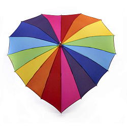 Зонт женский механика (Радуга) Fulton
