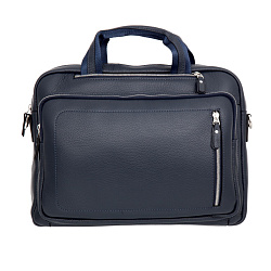 Бизнес-сумка, синяя Sergio Belotti