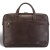 Удобная деловая сумка для документов Pasteur (Пастер) relief brown Brialdi