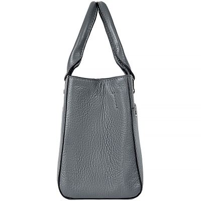 Миниатюрная женская сумочка малого размера BRIALDI Noemi (Ноеми) relief grey