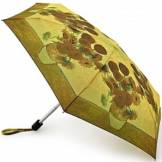Зонт женский механика (Подсолнухи В.Гог) Fulton