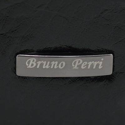 Обложка для автодокументов, черная Bruno Perri