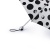 Зонт женский механика (В горошек с лицами) Fulton