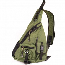 Однолямочный рюкзак, зеленый Polar