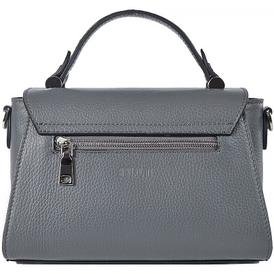 Элегантная сумочка mini-размера BRIALDI Laura (Лаура) relief grey