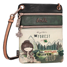 Мини-сумка через плечо, комбинированная Anekke The Forest