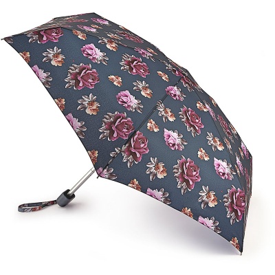Женский зонт механика (Стальные розы) Fulton