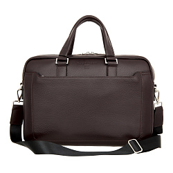 Бизнес-сумка, тёмно-коричневая Sergio Belotti