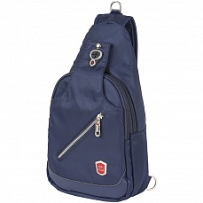 Однолямочный рюкзак, синий Polar