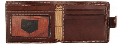 Мужской кошелёк, коричневый Tony Perotti