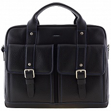 Портфель-сумка, черный Tony Perotti