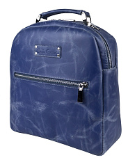 Кожаный рюкзак Arcello blue Carlo Gattini