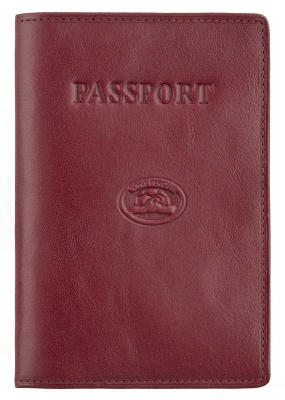 Обложка для паспорта, красная Tony Perotti