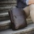 Стильный деловой рюкзак с 19 карманами и отделениями Winston (Винстон) relief brown Brialdi