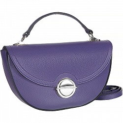 Оригинальная женская сумочка на плечо BRIALDI Viola (Виола) relief purple