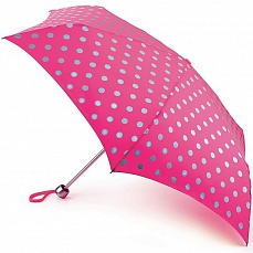 Зонт женский в 3 сложения (Горох) Fulton