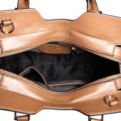 Женская сумка, коричневая. Натуральная кожа Pola