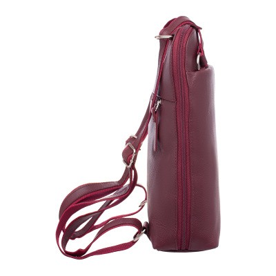 Компактный женский рюкзак-трансформер Eden Burgundy Lakestone
