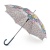 Зонт женский трость автомат (Цветы) Fulton