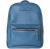 Женский кожаный рюкзак, голубой Carlo Gattini