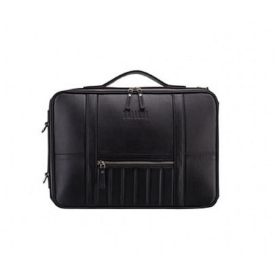 Кожаный рюкзак-трансформер Bering (Беринг) black Brialdi