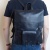 Кожаный рюкзак Arma dark blue Carlo Gattini