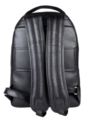 Кожаный рюкзак Ferramonti black Carlo Gattini