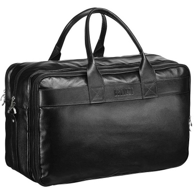 Дорожная сумка с портпледом Lancaster (Ланкастер) black Brialdi