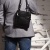 Кожаная сумка через плечо Newport (Ньюпорт) black Brialdi