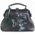 Женская сумка-саквояж с росписью, серая Alexander TS