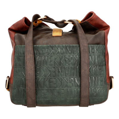 Сумка-рюкзак, зеленая/коричневая Anekke The Forest
