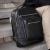 Стильный деловой рюкзак с 24 карманами и отделениями BRIALDI Explorer (Эксплорер) relief black