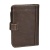 Портмоне с обложкой для паспорта, коричневое Sergio Belotti