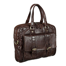 Бизнес сумка, коричневая Gianni Conti