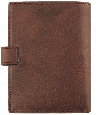 Мужской кошелёк + обложка, коричневая Tony Perotti