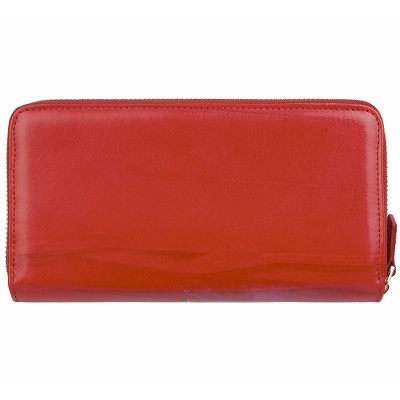 Женское портмоне с росписью, красное Alexander TS