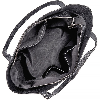 Вместительная сумка через плечо BRIALDI Ники (Nicky) relief black