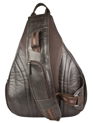Кожаный рюкзак Mongardino brown Carlo Gattini