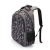 Рюкзак TORBER CLASS X, серый с орнаментом