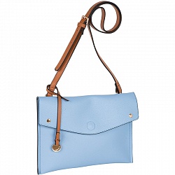 Женская сумка, голубая Pola