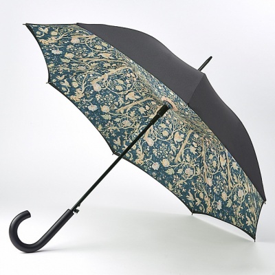 Зонт женский трость черный Fulton