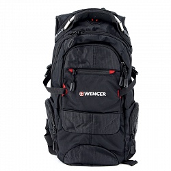 Рюкзак Narrow hiking pack, черный/красный Wenger