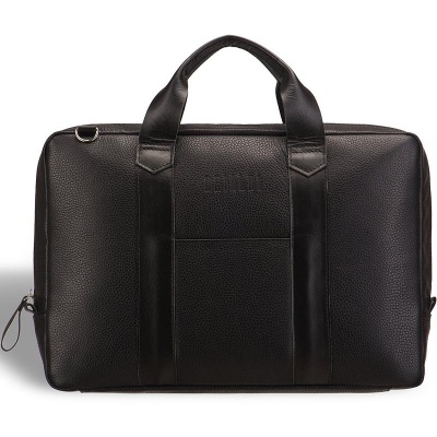 Удобная деловая сумка для документов Atengo (Атенго) black Brialdi