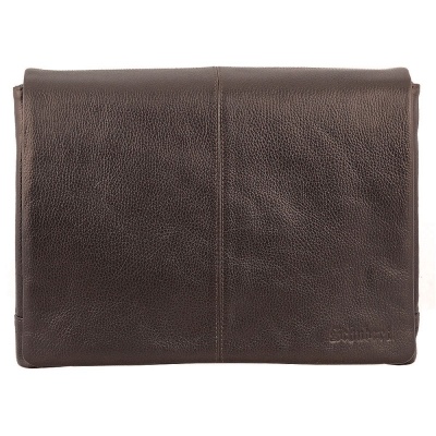 Горизонтальная сумка-планшет А4 коричневая Schubert
