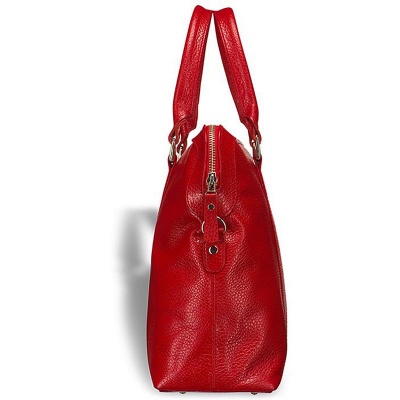 Удобная женская сумка Valencia (Валенсия) relief red Brialdi