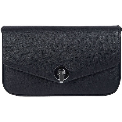 Элегантная сумочка на плечо BRIALDI Sophie (Софи) saffiano black