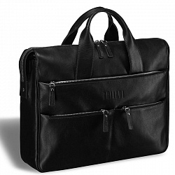 Вместительная деловая сумка Manchester (Манчестер) black Brialdi
