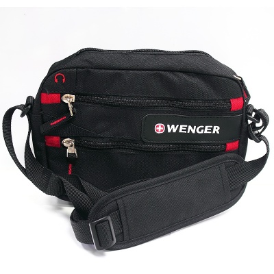 Сумка для документов Horizontal accessory bag, черная Wenger