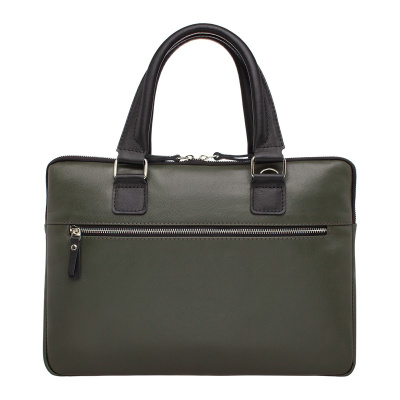 Деловая сумка для ноутбука Anson Green/Black Lakestone