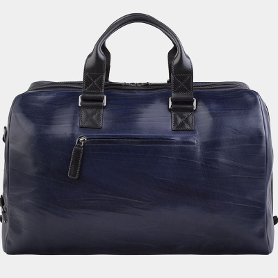 Дорожная сумка с росписью, синяя Alexander TS